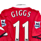 2004/06 MANCHESTER UNITED GIGGS #11 *MATCH WORN VS TOTTENHAM* HOME SHIRT (L) NIKE