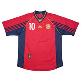 1998/00 Spain Raul #10 Home Shirt (XL) Adidas