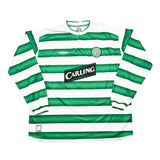 2003/04 Celtic Hartson #10 L/S Home Shirt (XXL) Umbro
