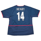 2002/04 ARSENAL HENRY #14 AWAY SHIRT (XL) NIKE