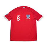 2010/11 England Lampard #8 Away Shirt (L) Umbro