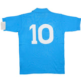1988/89 Napoli #10 Maradona *BNWT* Reissue Home Shirt (L) Ennerre