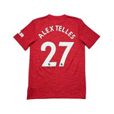 2020/21 MANCHESTER UNITED ALEX TELLES #27 HOME SHIRT (M) ADIDAS