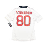 2010/11 AC Milan Ronaldinho #80 *BNWT* Away Shirt (M) Adidas