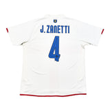 2007/08 Inter Milan J.Zanetti #4 *Centenary* Away Shirt (XL) Nike