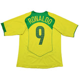 2004/06 Brazil Ronaldo #9 Home Shirt (L) Nike