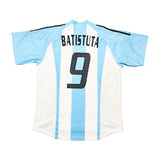 2002/04 Argentina Batistuta #9 Home Shirt (L) Adidas