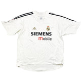 2004/05 Real Madrid Raul #7 Home Shirt (XL) Adidas