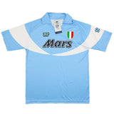 1990/91 Napoli #10 Maradona *BNWT* Reissue Home Shirt (Multiple Sizes) Ennerre