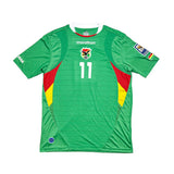 2007/10 BOLIVIA #11 *PLAYER ISSUE* HOME SHIRT (XL) MARATHON