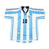 1998 ARGENTINA ORTEGA #10 HOME SHIRT (M) ADIDAS