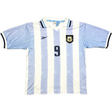 1999/00 ARGENTINA BATISTUTA #9 HOME SHIRT (M) REEBOK