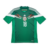 2014/15 MEXICO A.GUARDADO #18 HOME SHIRT (M) ADIDAS