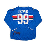 2010/11 Sampdoria Cassano #99 *Bnwt* L/S Home Shirt (XL) Kappa
