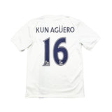 2013/14 Manchester City Kun Aguero #16 Third Shirt (S) Nike