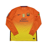 2012/13 Barcelona Xavi #6 L/S Away Shirt (L) Nike