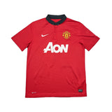 2013/14 MANCHESTER UNITED 'CHAMPIONS' HOME SHIRT (L) NIKE