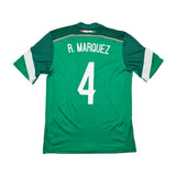 2014 Mexico R.Marquez #4 Home Shirt (M) Adidas