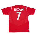 2004/06 ENGLAND BECKHAM #7 AWAY SHIRT (L) UMBRO