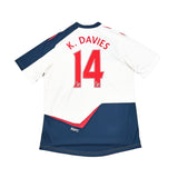 2011/12 BOLTON K.DAVIES #14 HOME SHIRT (XL) REEBOK