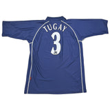 2001/02 BLACKBURN ROVERS TUGAY #3 AWAY SHIRT (XL) KAPPA