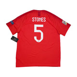2018/19 ENGLAND STONES #5 *BNWT* AWAY SHIRT (XL) NIKE