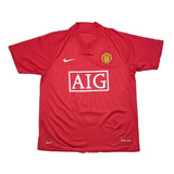 2007/08 Manchester United Scholes #18 Home Shirt (M) Nike