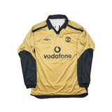 2001/02 Manchester United Beckham #7 *Centenary* Away/Third L/S Shirt (L) Umbro