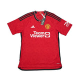 2023/24 MANCHESTER UNITED GARNACHO #17 *BNWT* HOME SHIRT (L) ADIDAS