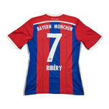 2014/15 Bayern Munich Ribery #7 Home Shirt (M) Adidas
