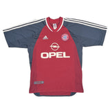 2001/02 BAYERN MUNICH ZICKLER #21 HOME SHIRT (M) ADIDAS