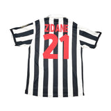 1999/00 Juventus Zidane #21 C/L Home Shirt (L) Kappa