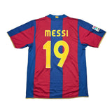 2007/08 Barcelona Messi #10 Home Shirt (M) Nike