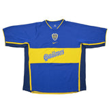 2001/02 Boca Juniors Roman #10 Home Shirt (XL) Nike