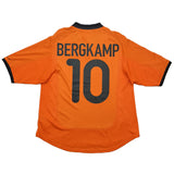 2000/02 Netherlands Bergkamp #10 Home Shirt (S) Nike