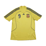 2008/10 SPAIN TORRES #9 AWAY SHIRT (L) ADIDAS