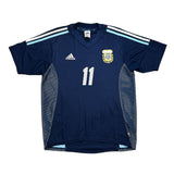 2002/04 ARGENTINA VERON #11 AWAY SHIRT (S) ADIDAS