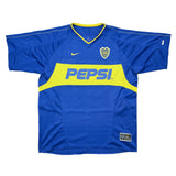 2003/04 Boca Juniors Barijho #21 Home Shirt (L) Nike