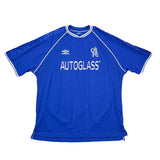 1999/01 CHELSEA ZOLA #25 HOME SHIRT (XXL) UMBRO