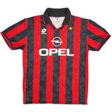 1994/95 AC MILAN HOME SHIRT (L) LOTTO