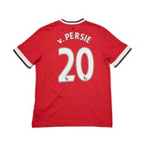 2014/15 MANCHESTER UNITED V.PERSIE #20 HOME SHIRT (L) NIKE