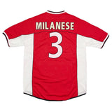 2002/03 PERUGIA MILANESE #3 *MATCH ISSUE* HOME SHIRT (XL) GALEX