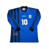1994/97 ARGENTINA MARADONA #10 L/S AWAY SHIRT (L) ADIDAS