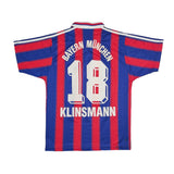 1995/96 BAYERN MUNICH KLINSMANN #18 HOME SHIRT (S) ADIDAS