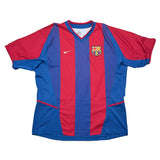 2002/03 Barcelona Riquelme #10 Home Shirt (XL) Nike