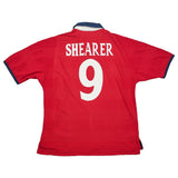 1999/01 England Shearer #9 Away Shirt (L) Umbro