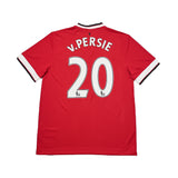 2014/15 MANCHESTER UNITED V.PERSIE #20 HOME SHIRT (L) NIKE
