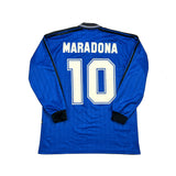 1994/97 ARGENTINA MARADONA #10 L/S AWAY SHIRT (L) ADIDAS