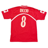 2003/04 PIACENZA RICCIO #8 MATCH ISSUE *BNWT* HOME SHIRT (L) LOTTO