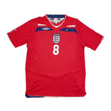 2008/10 ENGLAND LAMPARD #8 AWAY SHIRT (L) UMBRO